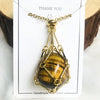 Ketting met Kristalhouder Hanger - CrystalGuard