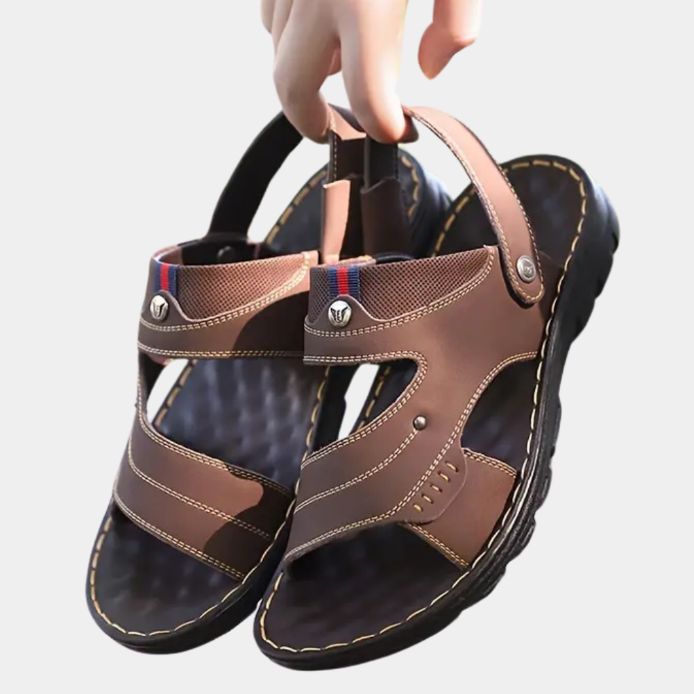 Casual Leren Sandalen voor Heren - Leon