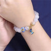Vlinder Witte Agaat Armband – Evelina