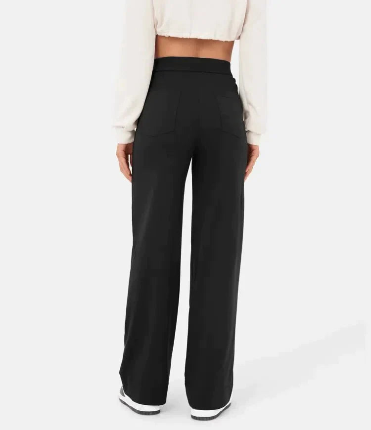 Elastische Hoge Taille Dames Broek - Isabeau