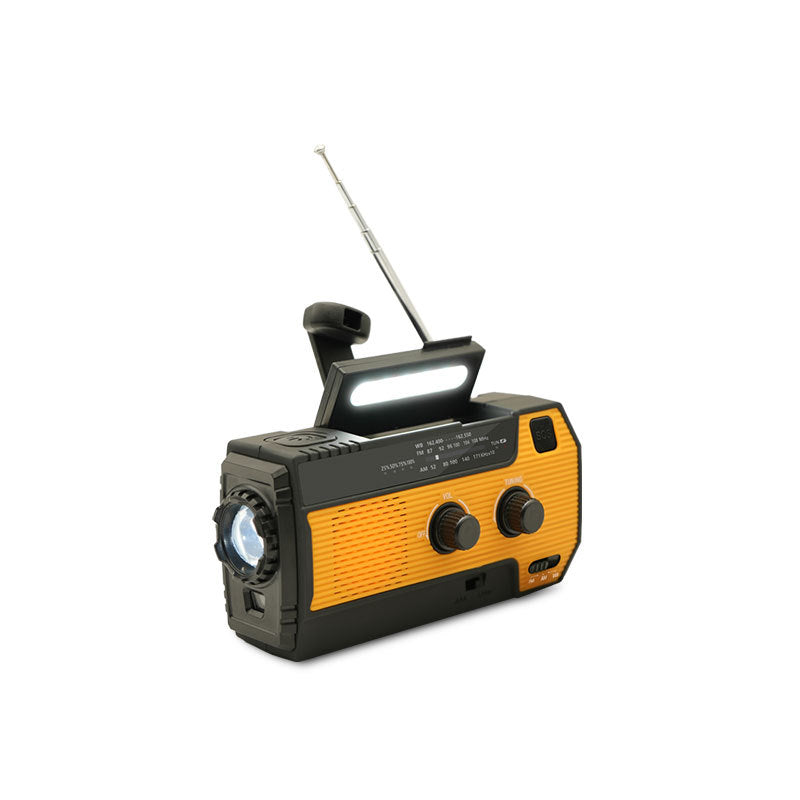 Draagbare Noodradio met Zonne-energie - PowerWave