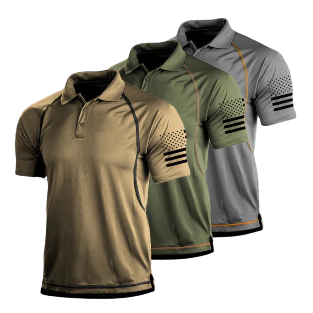 Sneldrogend outdoor poloshirt voor heren – TrailCore Polo