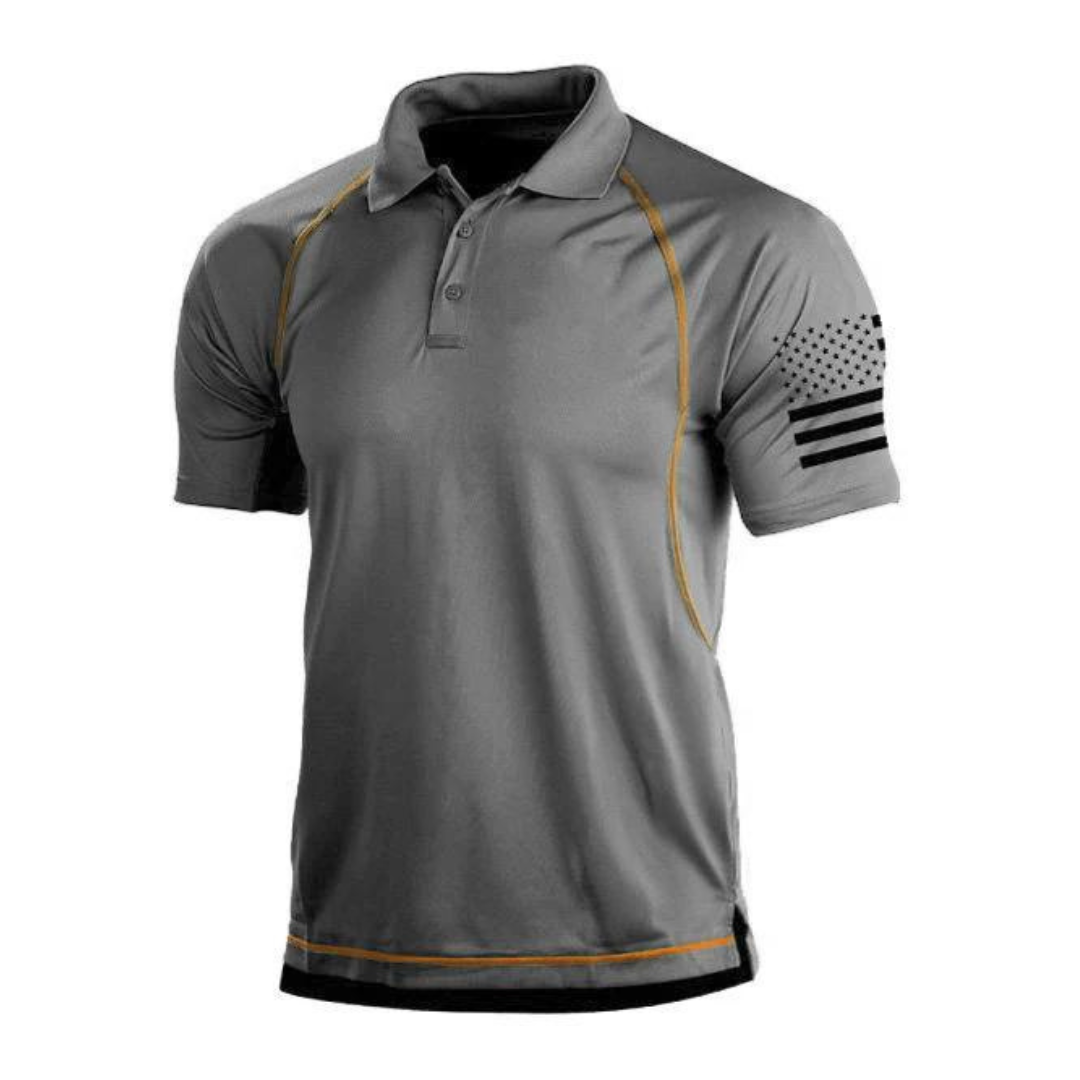 Sneldrogend outdoor poloshirt voor heren – TrailCore Polo