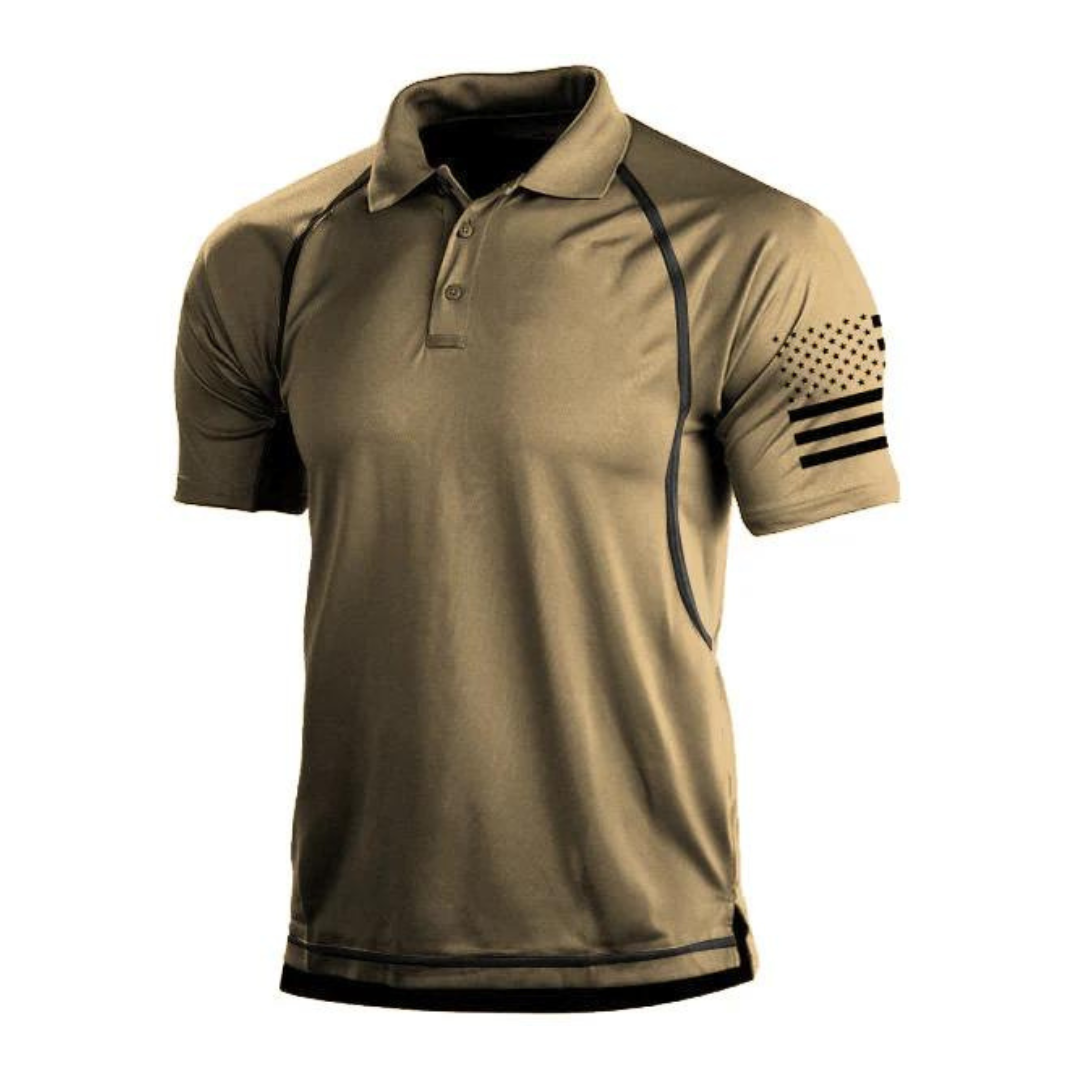 Sneldrogend outdoor poloshirt voor heren – TrailCore Polo