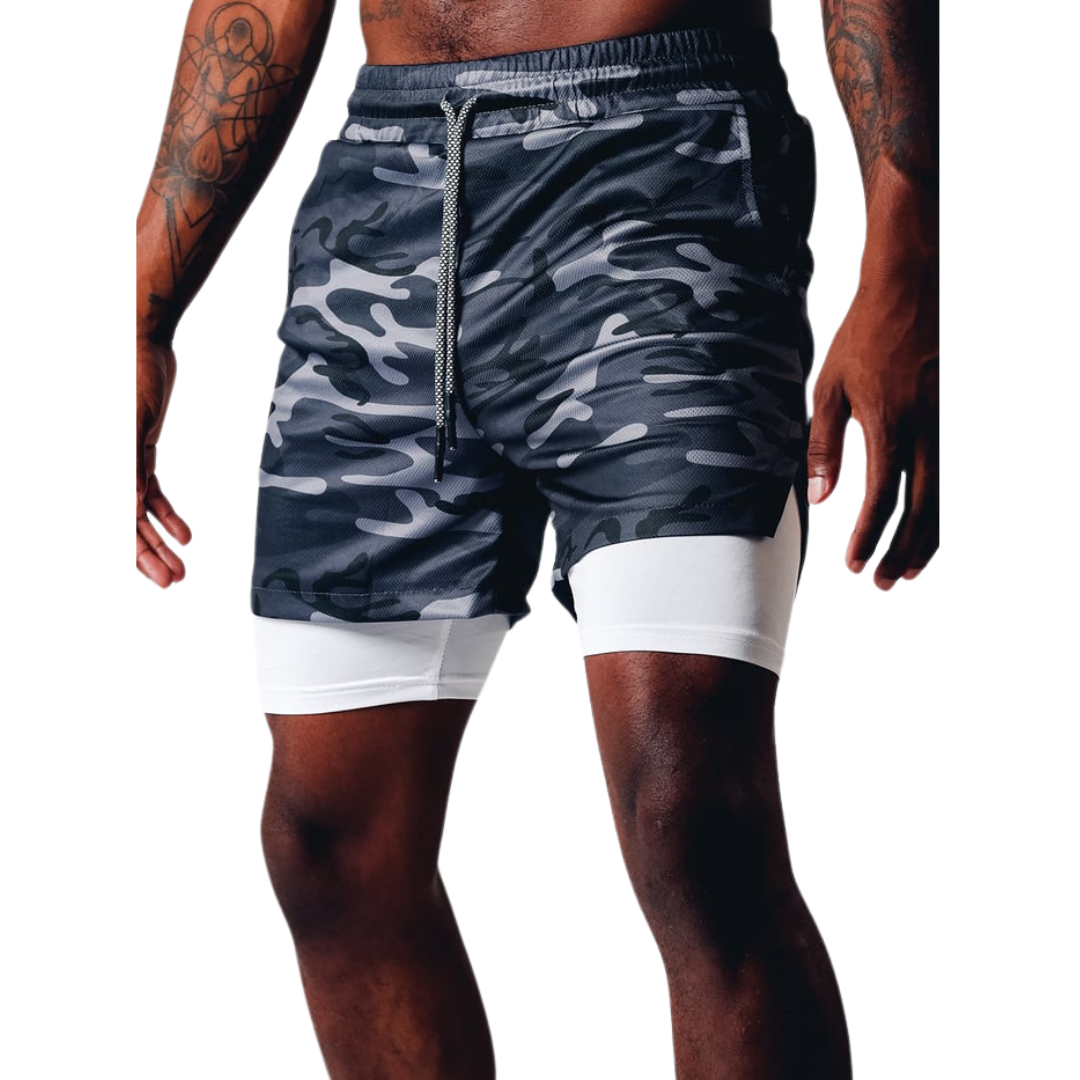2-in-1 Zomer Sportshorts voor heren – Felix