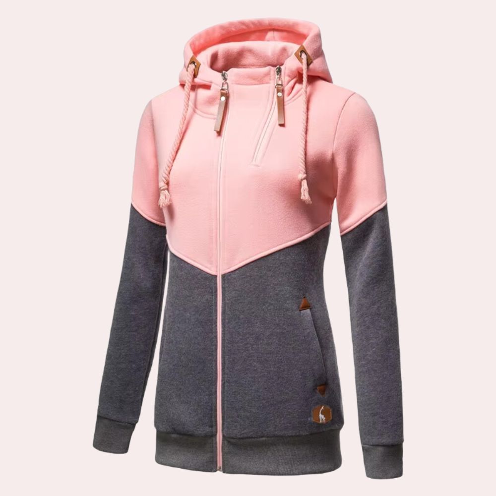 Sportief Damesvest met Rits - Nora