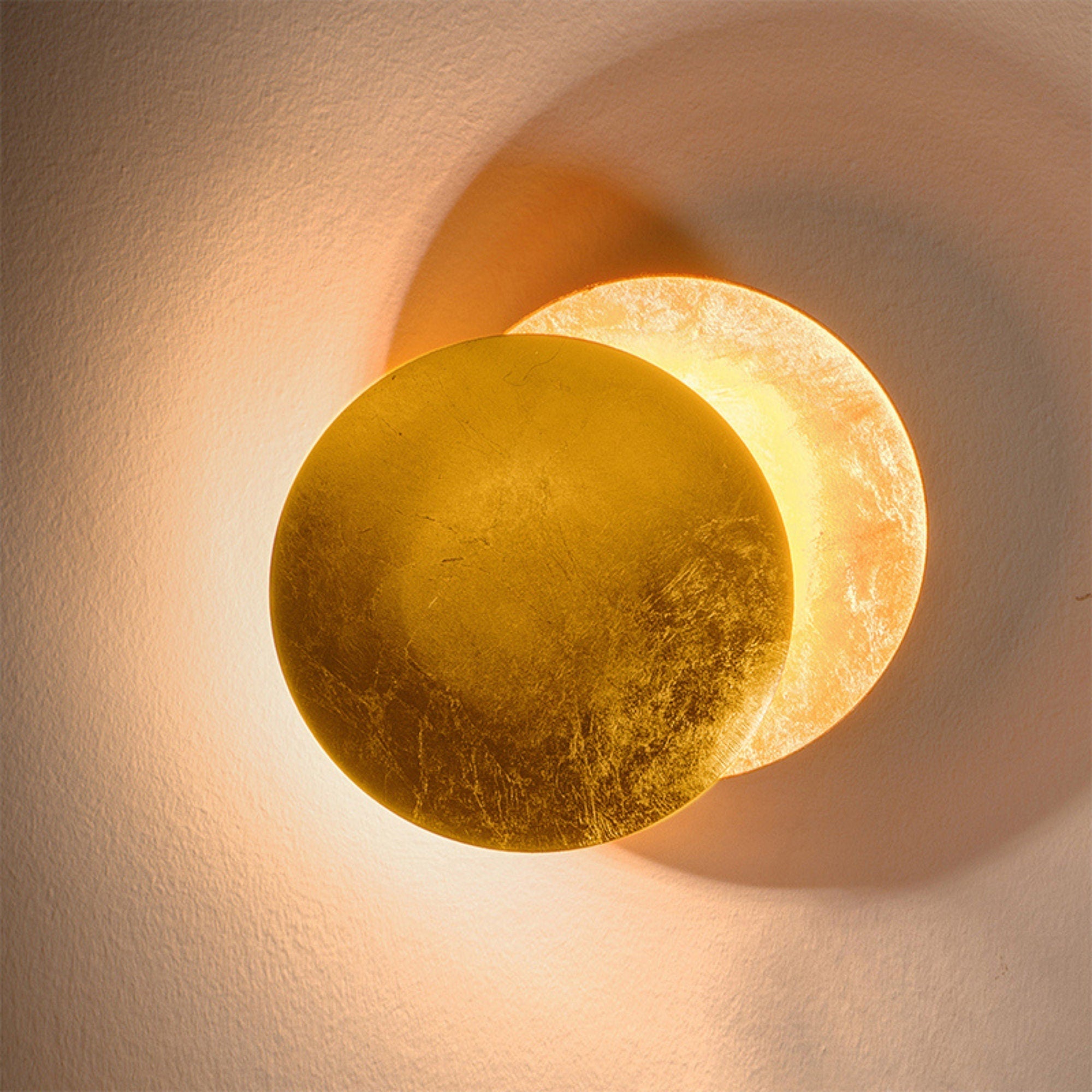 Wandlamp met Magische Maangloed - Lunora