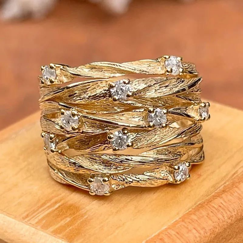 Vintage Gouden Ring - Amarisse