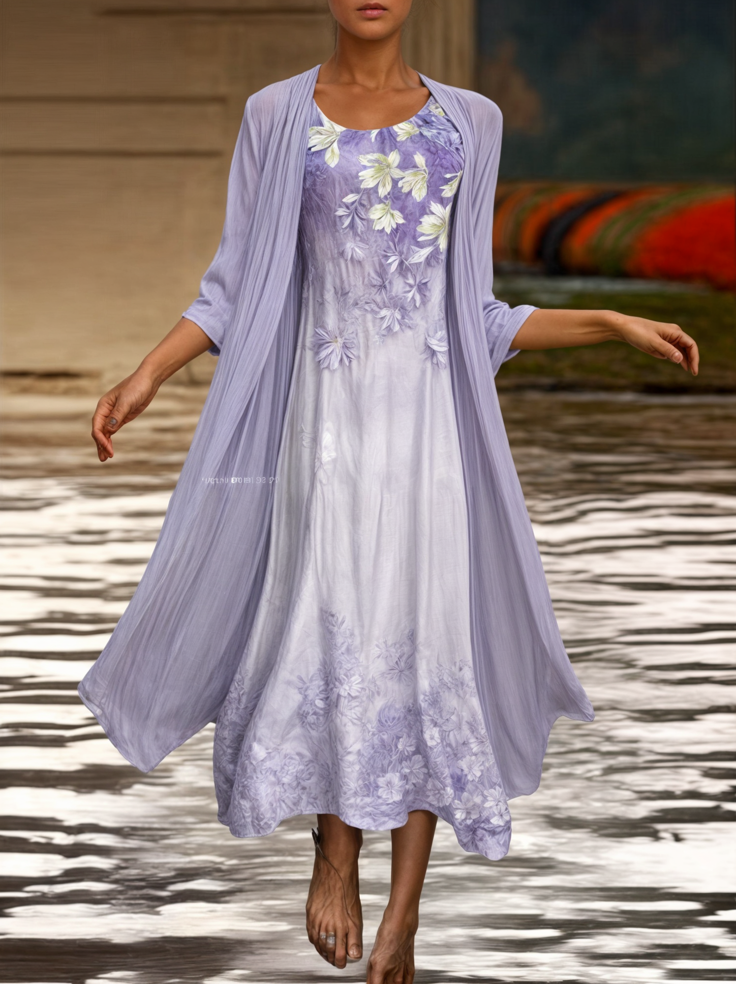 Jurk met Bloemenpatroon – Eliana