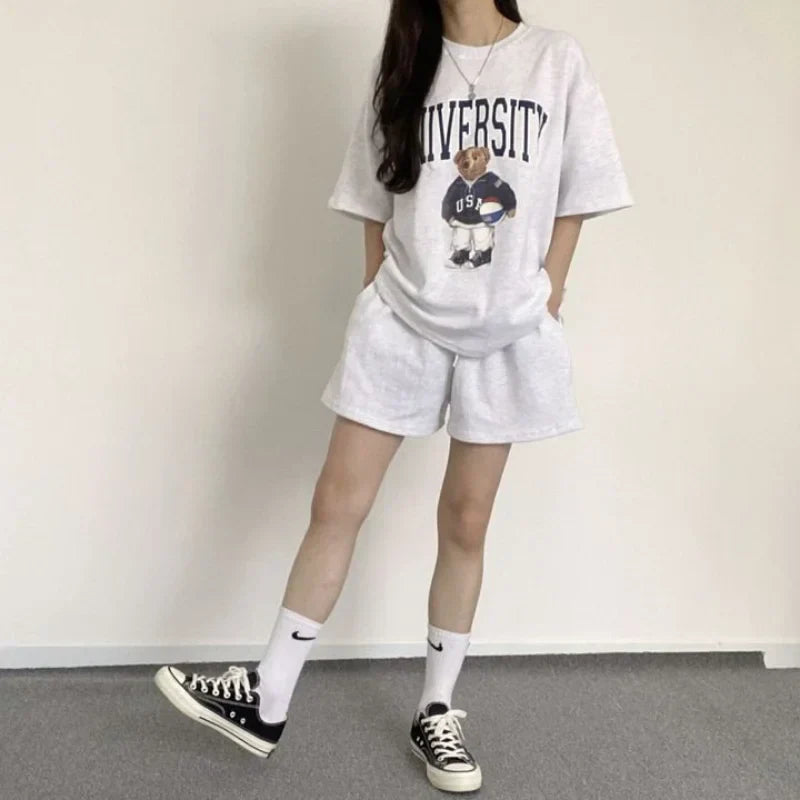 Zomer Short Set Dames – Leni