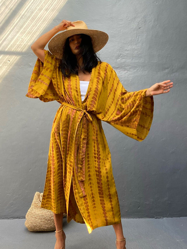 Kimono met strikriem - Leona