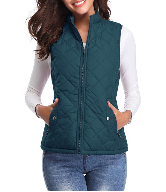 Licht Gewatteerde Stijlvolle Dames Bodywarmer - Lara