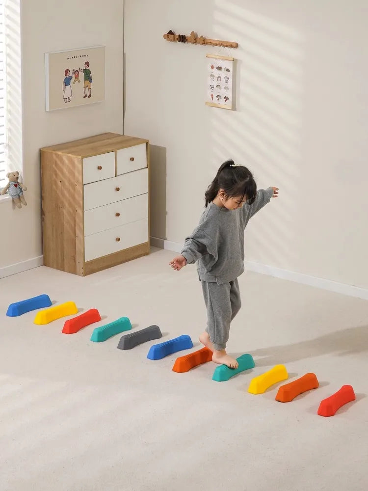 Kleurrijke Stepping Stones - BalanceFun