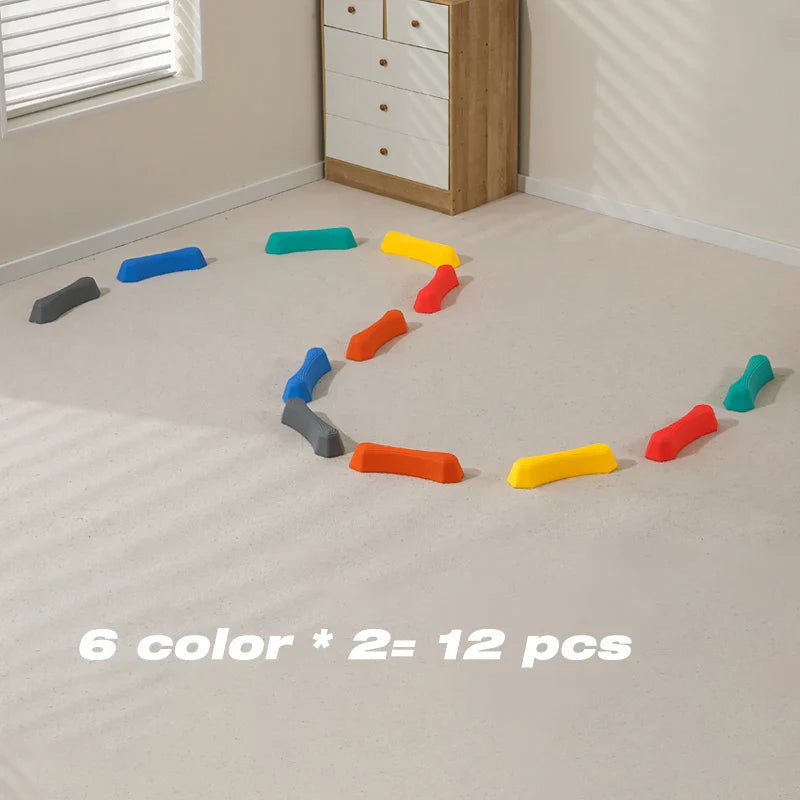 Kleurrijke Stepping Stones - BalanceFun