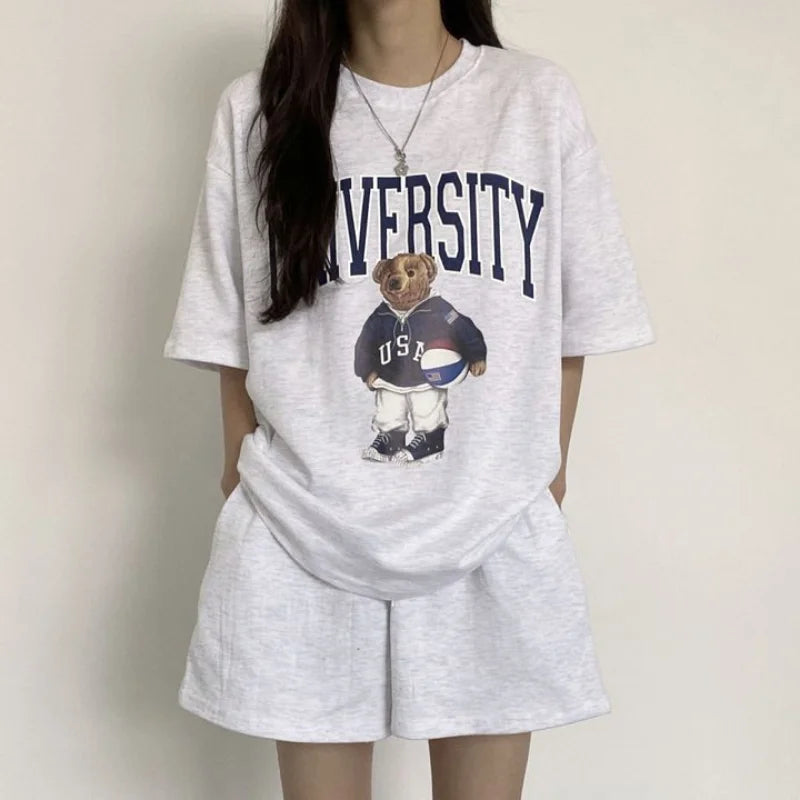 Zomer Short Set Dames – Leni