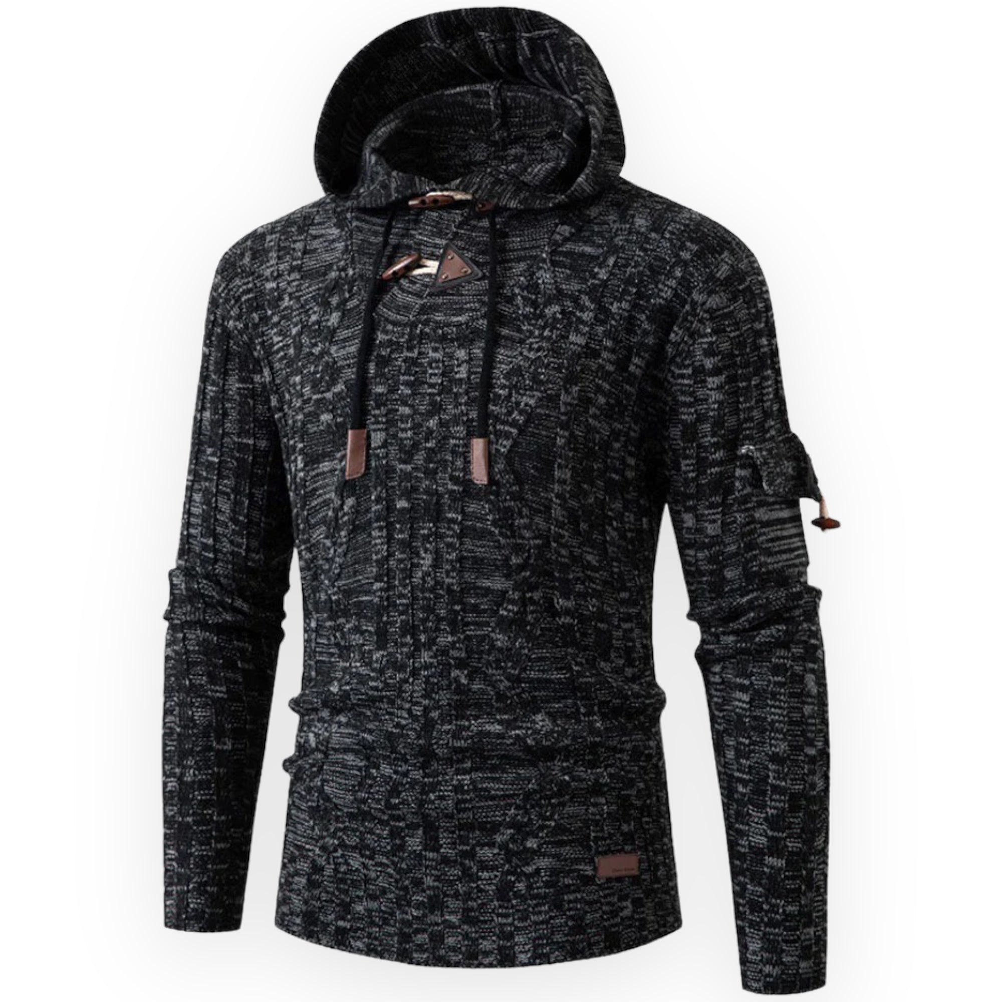 Stijlvolle Warme Fleece Hoodie voor Heren - AlpineTrail