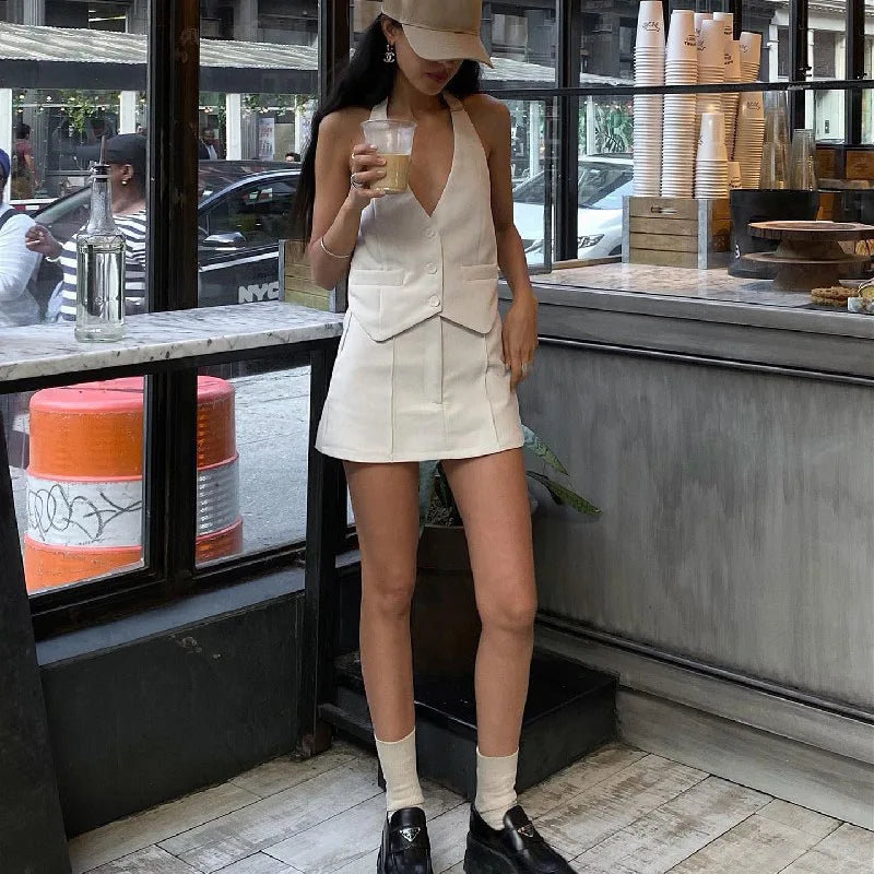 Luchtige kantooroutfit voor dames - Nayeli