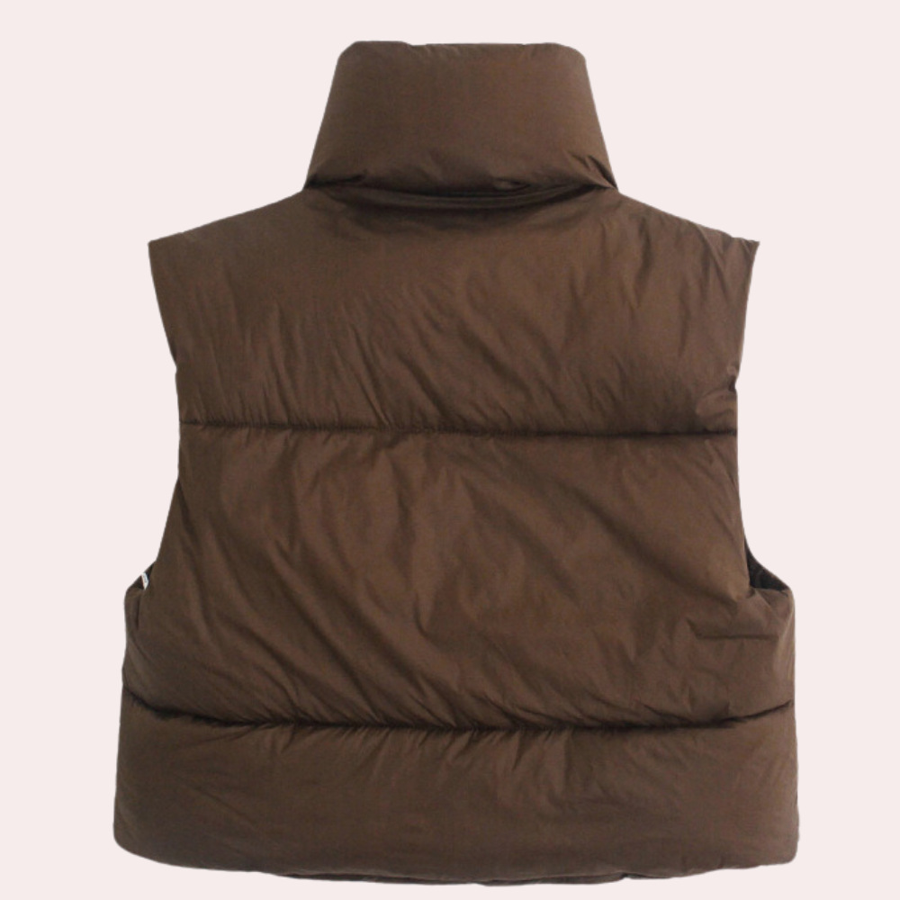 Gewatteerde Korte Damesbodywarmer - Liora