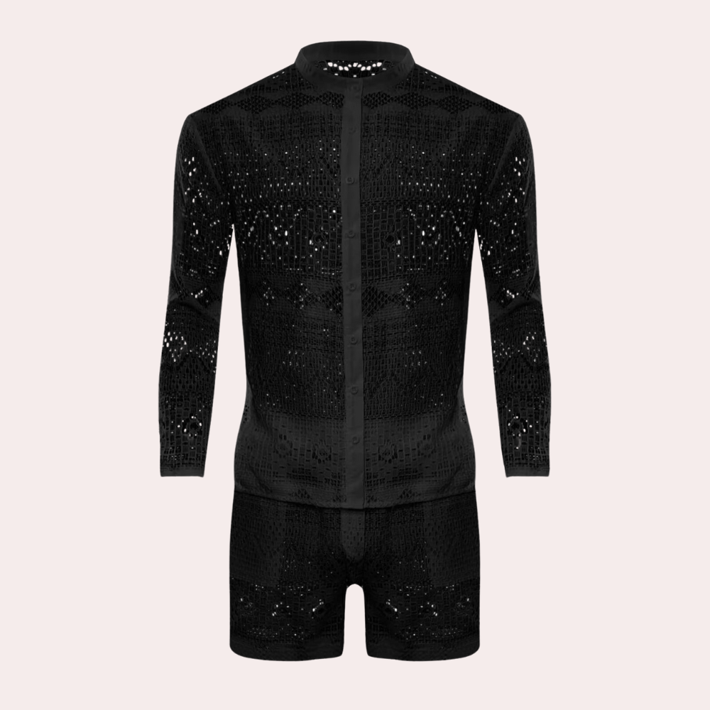 Luchtige Kanten Zomerset voor Heren - Cai