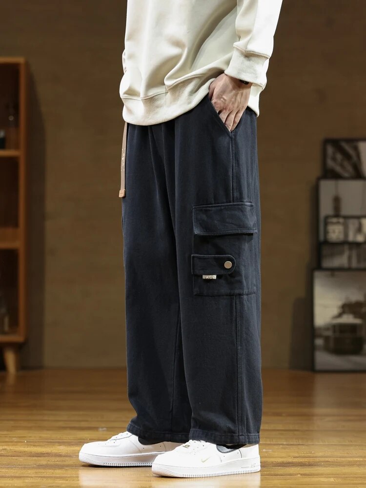 Heren Cargo Broek met Zakken – Ruben