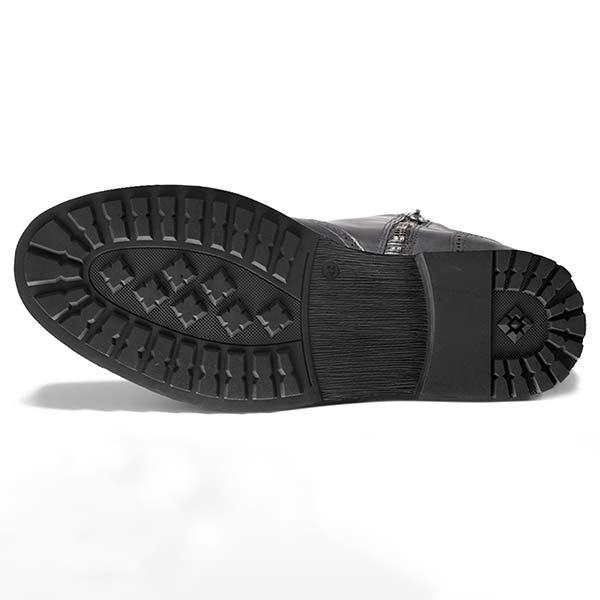 Heren Chelsea Boots klassiek van kunstleer met elastische inzet – Neron