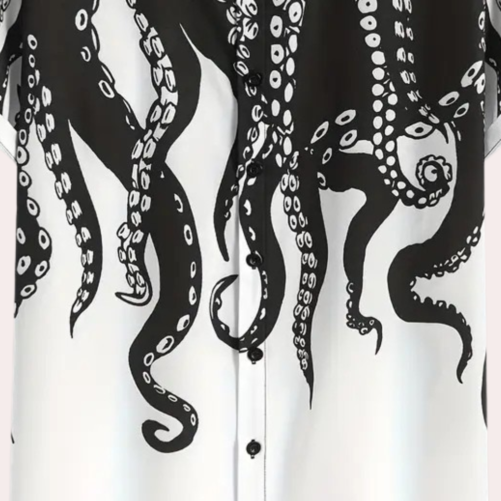 Casual Bedrukt Overhemd voor Heren - Luca