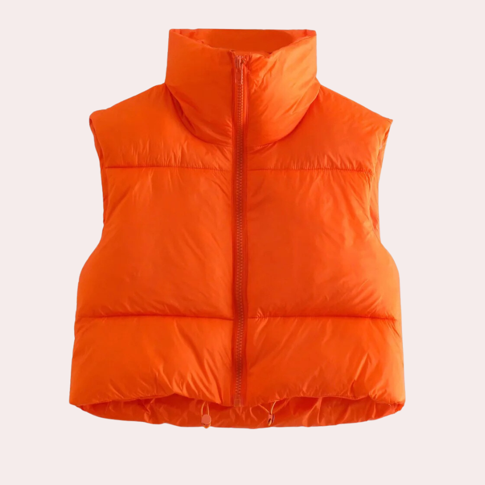 Gewatteerde Korte Damesbodywarmer - Liora