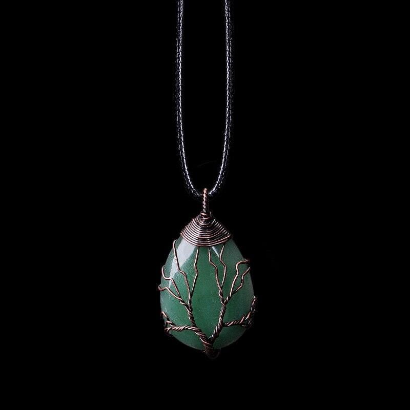 Aventurijn Druppelketting - Velarien