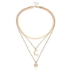 Levensboom & Halve Maan Multilayer Ketting - Selestina