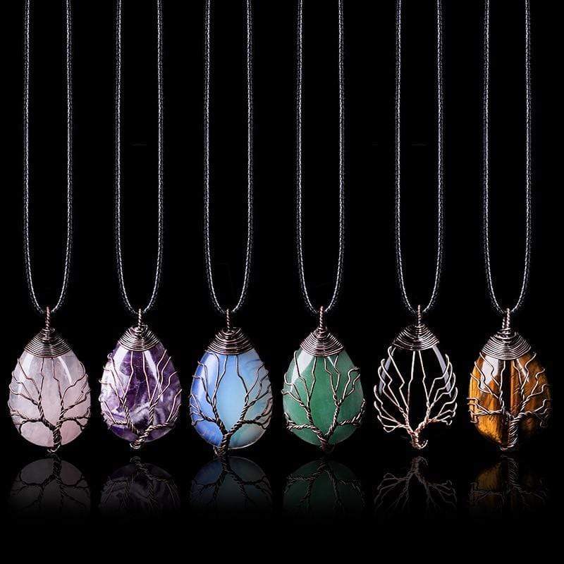 Opaliet Druppelketting - Elisia