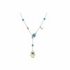 Zilveren Hamsa Kristalketting - Nayomi