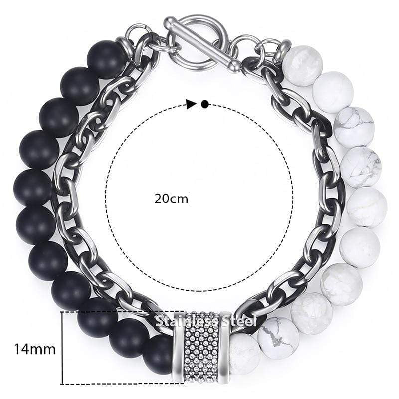 Jaspis Beschermende Armband - Darius