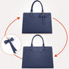 Waterdichte PU Leren Laptoptas met Multi-Pocket Ontwerp voor Dames