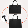 Waterdichte PU Leren Laptoptas met Multi-Pocket Ontwerp voor Dames