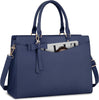Waterdichte PU Leren Laptoptas met Multi-Pocket Ontwerp voor Dames
