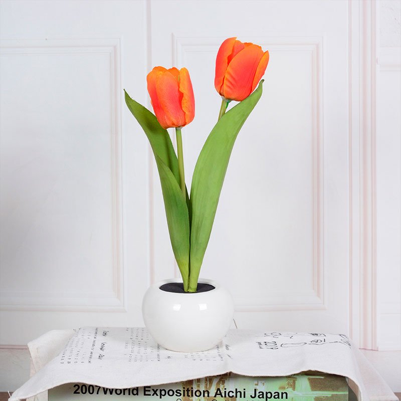 Decoratieve LED Tulp Tafellamp – Florima