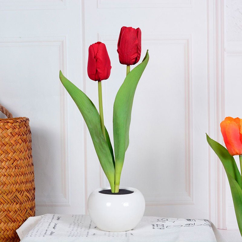 Decoratieve LED Tulp Tafellamp – Florima