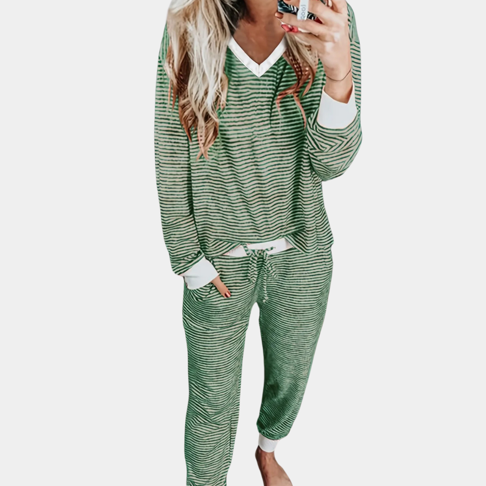 Klassieke Pyjamaset voor Dames - Celeste