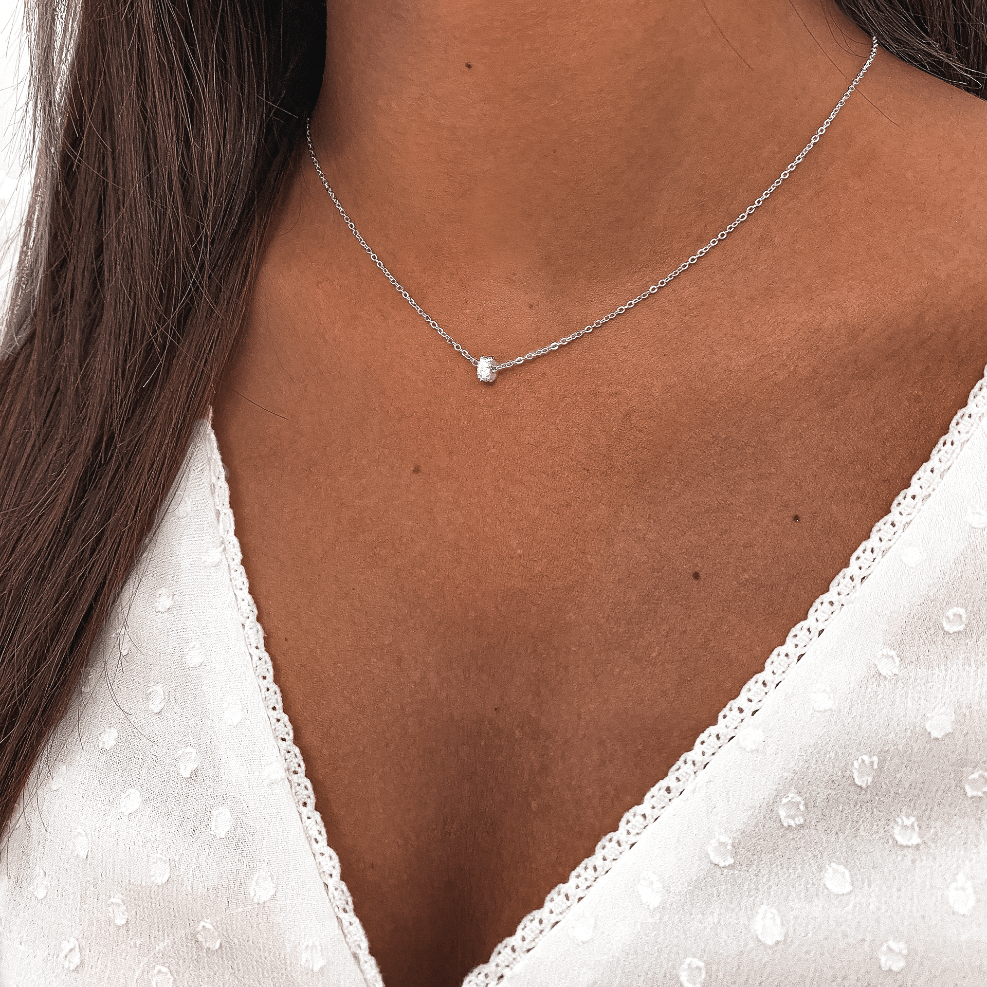 Sprankelende Cirkelketting - Valerie