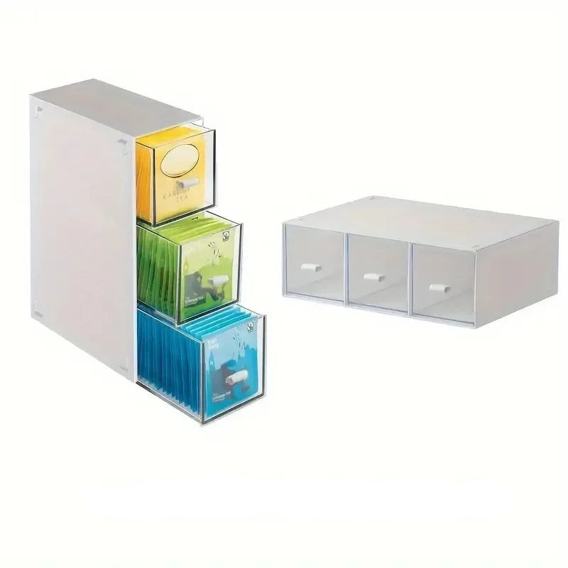 Thee & Keuken Organizer met Lade - Livvy