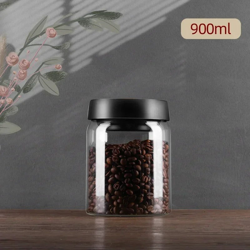 Koffieboon Opbergpot - AirVault