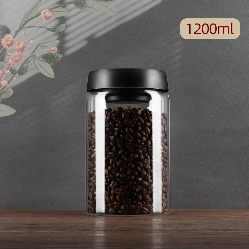 Koffieboon Opbergpot - AirVault