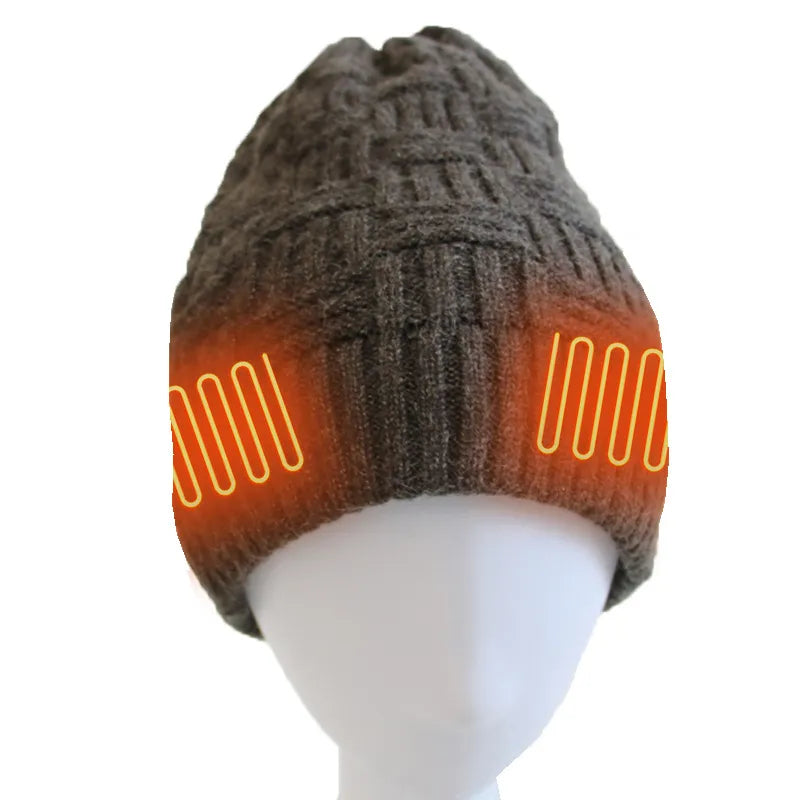 KnitTech Beanie | USB-oplaadbare muts