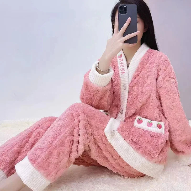 Amber Berry Pyjama | Stijlvol & Comfy