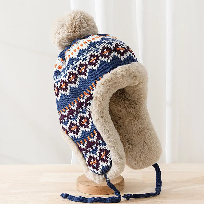 SiberianSnug Muts | Stoere pilotenmuts met warme voering