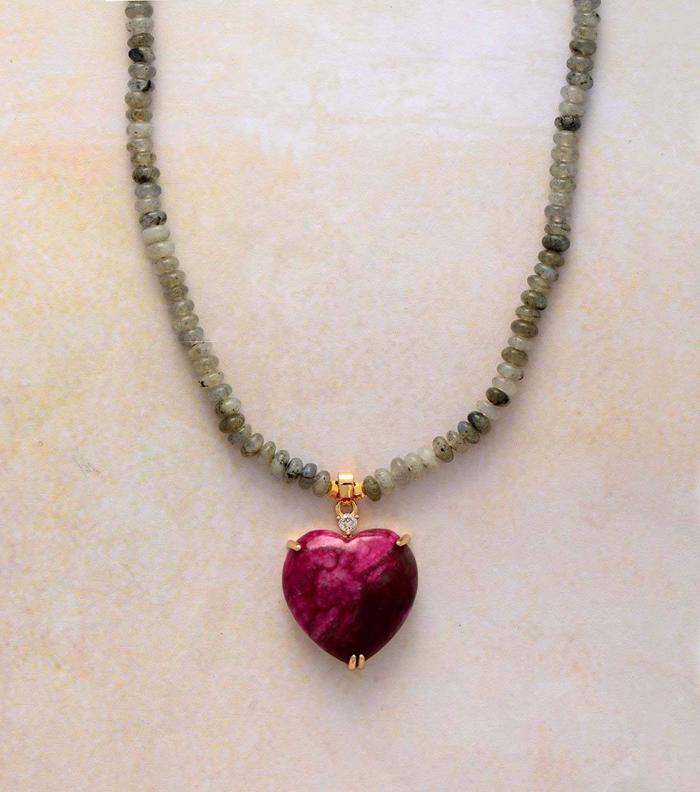 Helende Hart Kralenketting - Nova