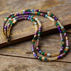 Edelsteen Choker Ketting - Isabella