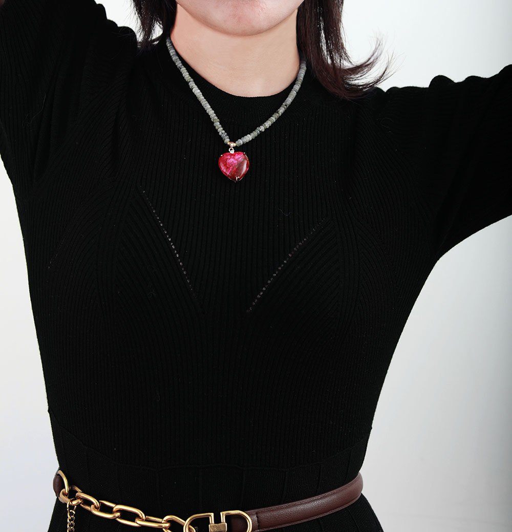 Helende Hart Kralenketting - Nova