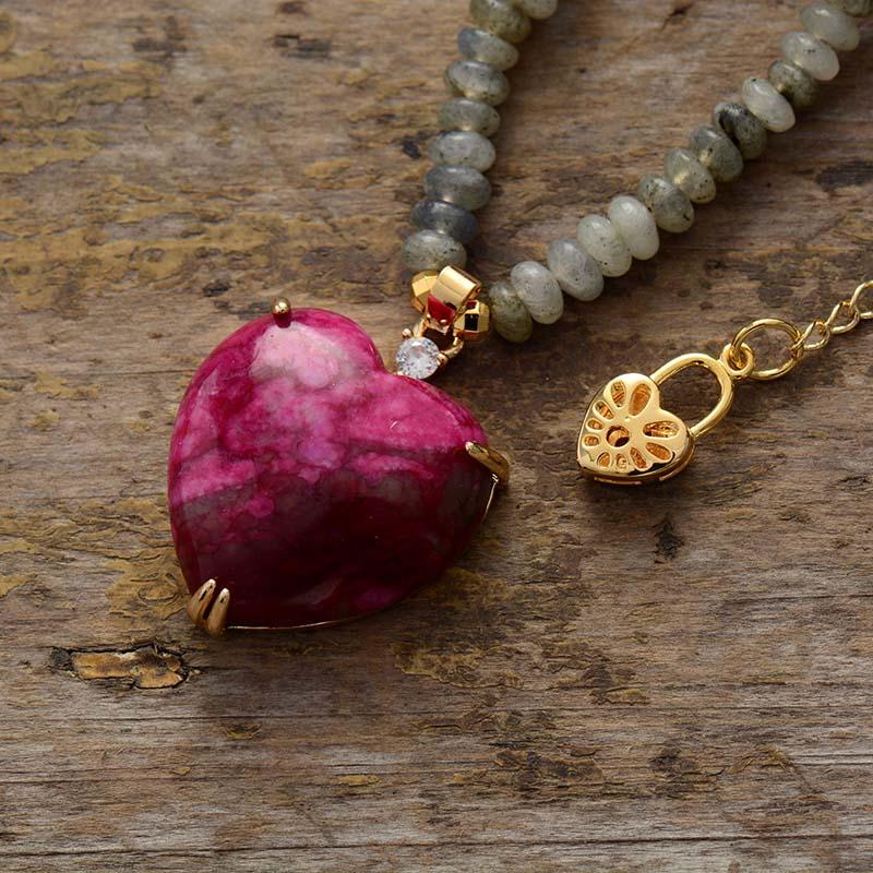 Helende Hart Kralenketting - Nova