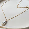 Vintage Gouden Parel Ketting - Lumina